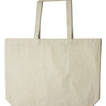 Jumbo Recycled Midweight Gusseted Canvas Tote