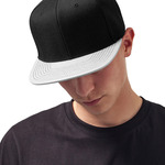 Metallic visor snapback (6089PU)