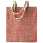 100% natural yarn dyed jute bag