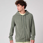 Native Spirit Terry Towel Full Zip Hooded Sweatshirt