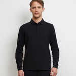 NEOBLU Owen Long Sleeve Piqué Polo Shirt