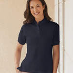 Women's classic cotton piqué polo shirt