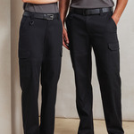 Premier Unisex Stretchchecker Work Cargo Trousers