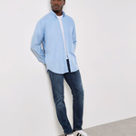 Classic Fit Long Sleeve Workwear Oxford Shirt