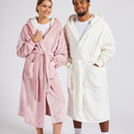 Brand Lab Unisex Hooded Cuffed Robe