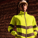 Hi-Vis Pro Contract Ablaze 2 Layer Softshell Jacket (Class 3)