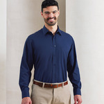 Long sleeve poplin shirt