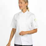 ADC Short Sleeve Asymmetric Chef's Jacket
