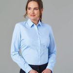 Brook Taverner Ladies Selene Long Sleeve Poplin Shirt