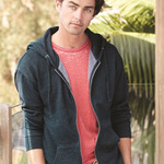 Unisex Midweight Full-Zip Hooded Sweatshirt