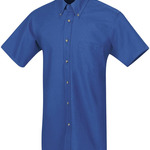 Men's Poplin Short Sleeve Dress Shirt