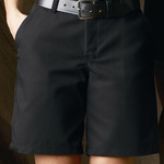 Women's Plain Front 8" Shorts