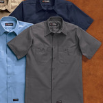 Men's Tall Short Sleeve Work Shirt