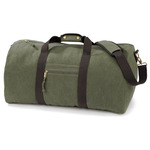 Vintage canvas holdall