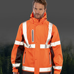 Result Recycled Heavy Duty Prism PU Safe and Dry Jacket