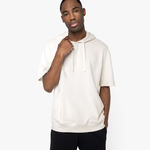 Native Spirit Unisex French Terry Hooded Short Sleeve Sweatshirt