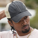 Beechfield 6 Panel Vintage Trucker Cap