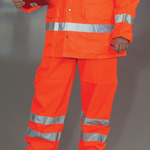Hi-Vis Waterproof Over Trouser