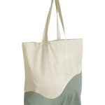 Westford Mill Organic Cotton Wave Print Maxi Tote Bag