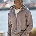 Unlabeled Hooded Full Zip Sweatshirt