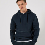Kustom Kit Regular Fit Piqué Zipped Pocket Hoodie