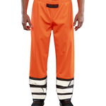 Heavy-duty prism PU safe and dry trousers with recycled backing