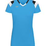 Ladies TruHit Tri-Color Short Sleeve Jersey
