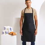 Cotton bib apron, organic and Fairtrade certified