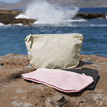 Garment-dyed accessory bag