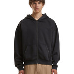 Vintage heavy zip hoodie