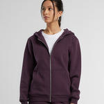 Women’s fluffy zip hoodie