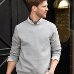 Trenton unisex round neck sweatshirt