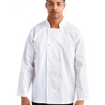 Unisex Ten Studded Front Chef Coat