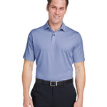Men's USA Made Mini Stripe Tech Polo