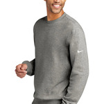 NIKE CLUB FLEECE SLEEVE SWOOSH CREW