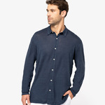 Spasso Long Sleeve Linen Shirt