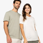 Spasso Unisex Organic Cotton Linen Blend T-Shirt