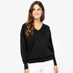 Spasso Ladies TENCEL™ V Neck Sweater