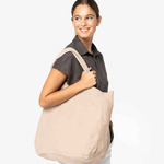 Spasso Linen Shopping Bag