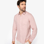Spasso Long Sleeve Linen Shirt