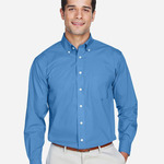 Men's Tall Crown Collection® Broadcloth Woven Dress Shirt