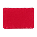 Small Blank Red Patch - Qty 10