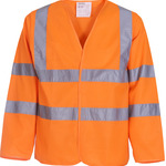 Hi-Vis Long Sleeve Waistcoat