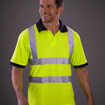 Hi-Vis Short Sleeve Polo Shirt