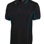 PODIUM S/S PIPING POLO