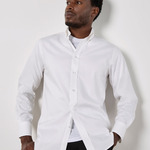 Tailored Fit Long Sleeve Premium Oxford Shirt