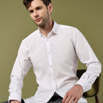 Slim Fit Long Sleeve Business Shirt