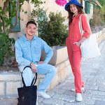 Guildford Cotton Shopper/Tote Shoulder Bag