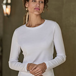 Ladies' Long Sleeve Interlock Tee