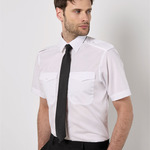 Tailored Fit Short Sleeved Pilot Shirt